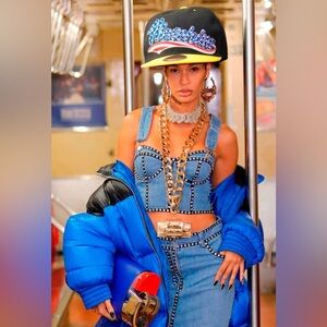 Moschino Runway Pre-Fall 2020 Large Boombox Necklace.